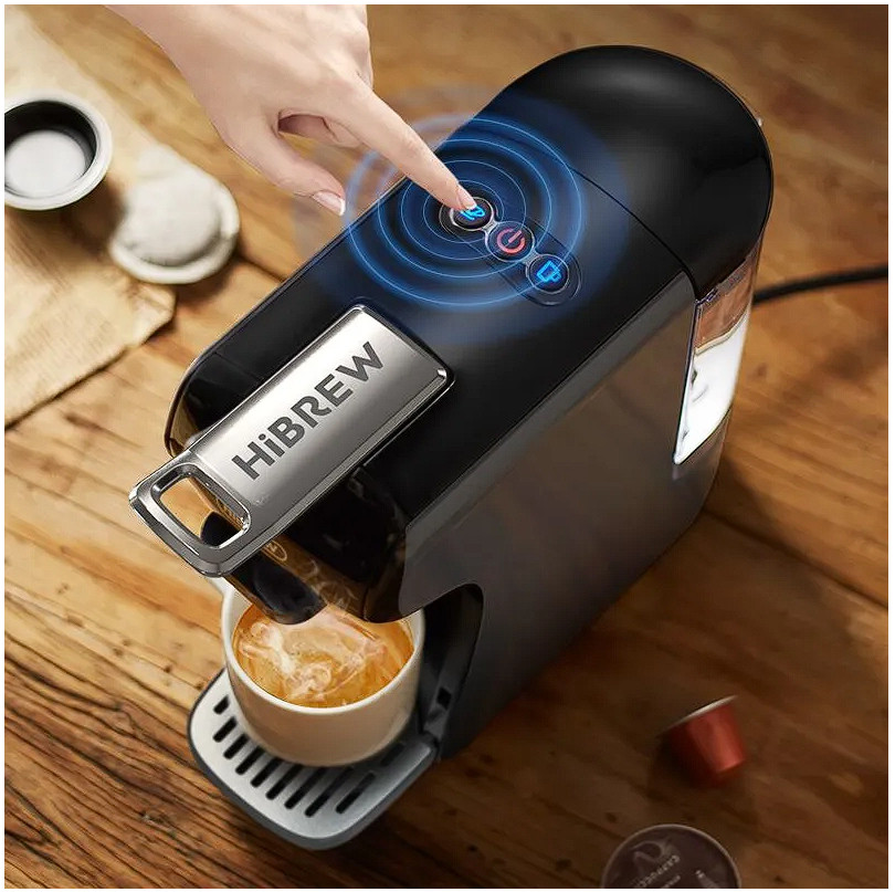 Капсульная кофеварка Hibrew H9A ST-504 (серый) Капсульная кофеварка Hibrew H9A ST-504 (серый)