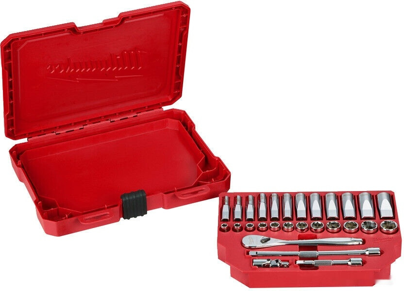 Набор торцевых головок Milwaukee 4932464943 (28 предметов) Набор торцевых головок Milwaukee 4932464943 (28 предметов)