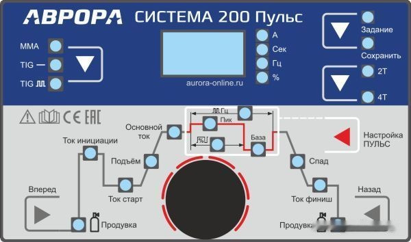 Сварочный инвертор Аврора Система 200 Пульс (второе поколение)