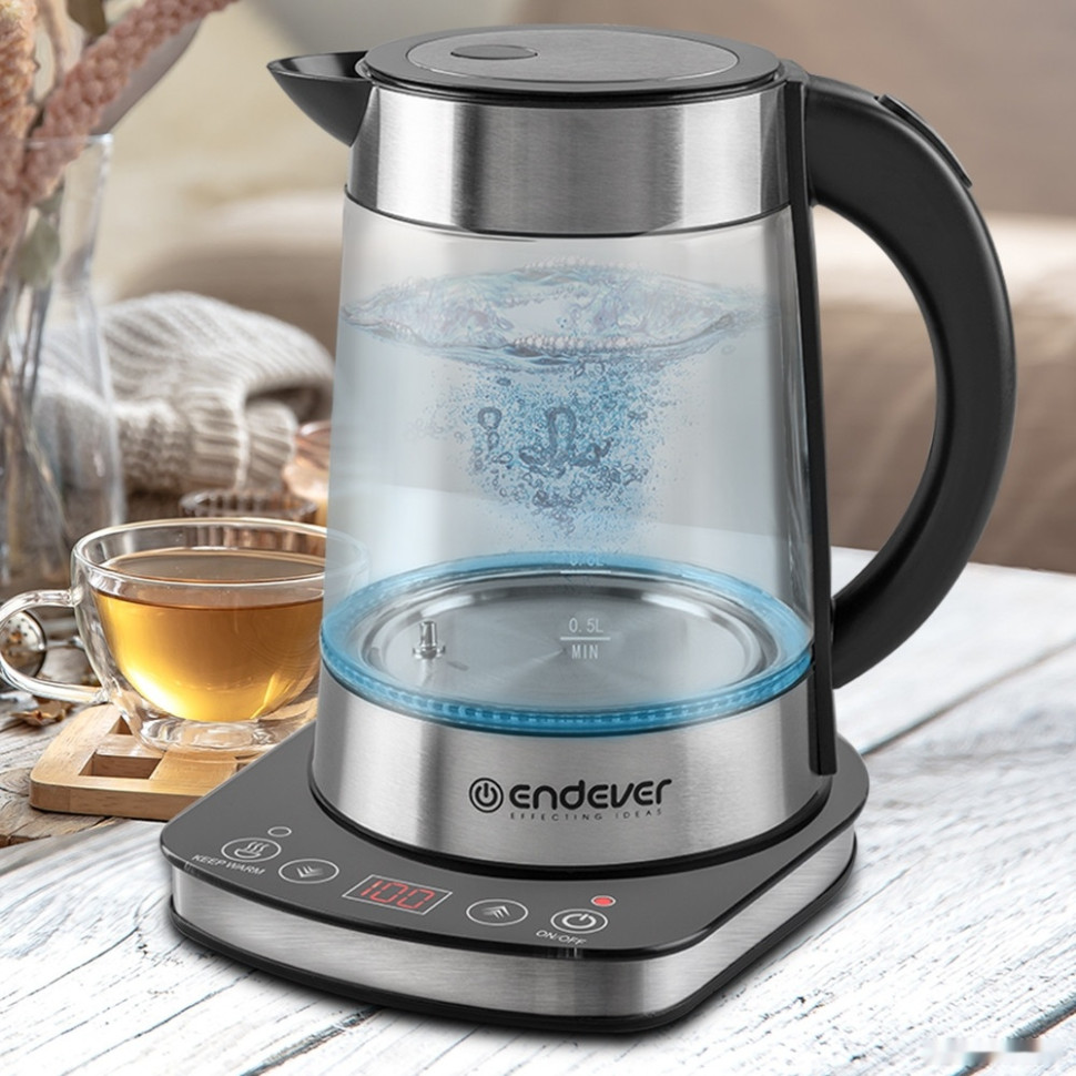 Электрический чайник Endever Skyline KR-367G Электрический чайник Endever Skyline KR-367G