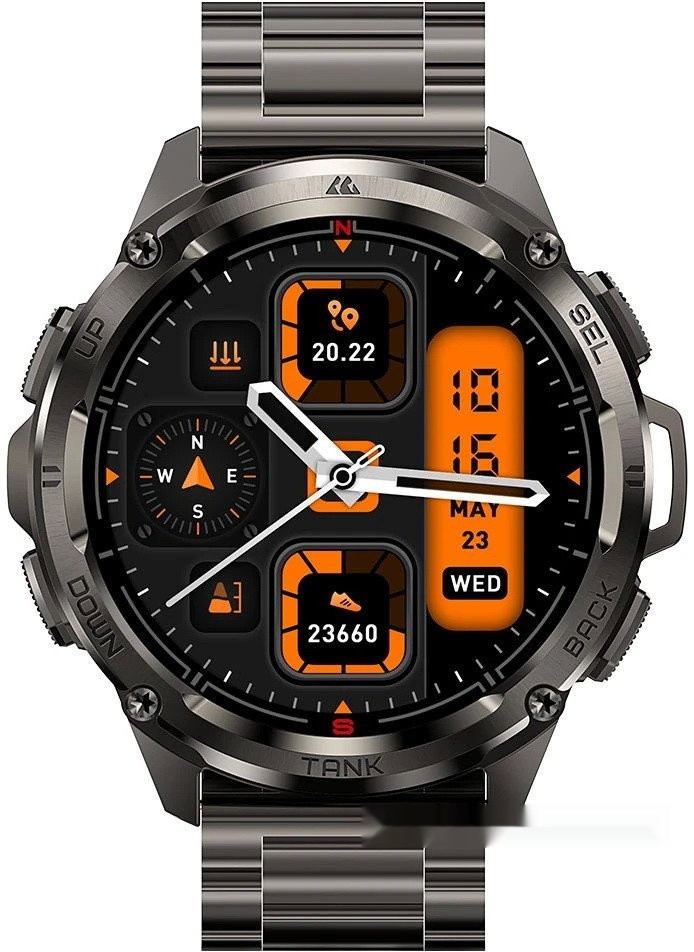 Умные часы Kospet Tank T3 Ultra Special Edition (черный)