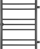 Полотенцесушитель Ростела Свирель V 500x700/7 1&quot; (Ral 9005, боковое подключение)