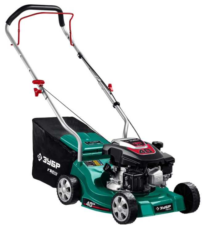 Бензиновая газонокосилка ЗУБР ГБ-400 Бензиновая газонокосилка ЗУБР ГБ-400