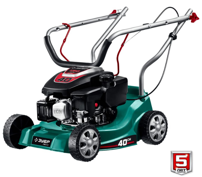 Бензиновая газонокосилка ЗУБР ГБ-400 Бензиновая газонокосилка ЗУБР ГБ-400