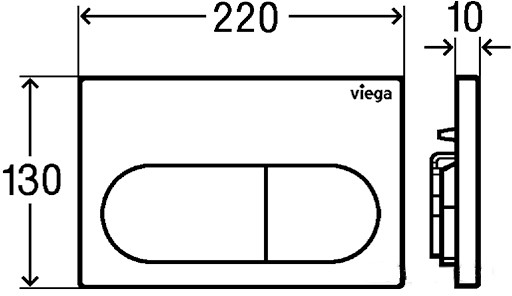 Система инсталляции Viega Prevista Dry 792 831