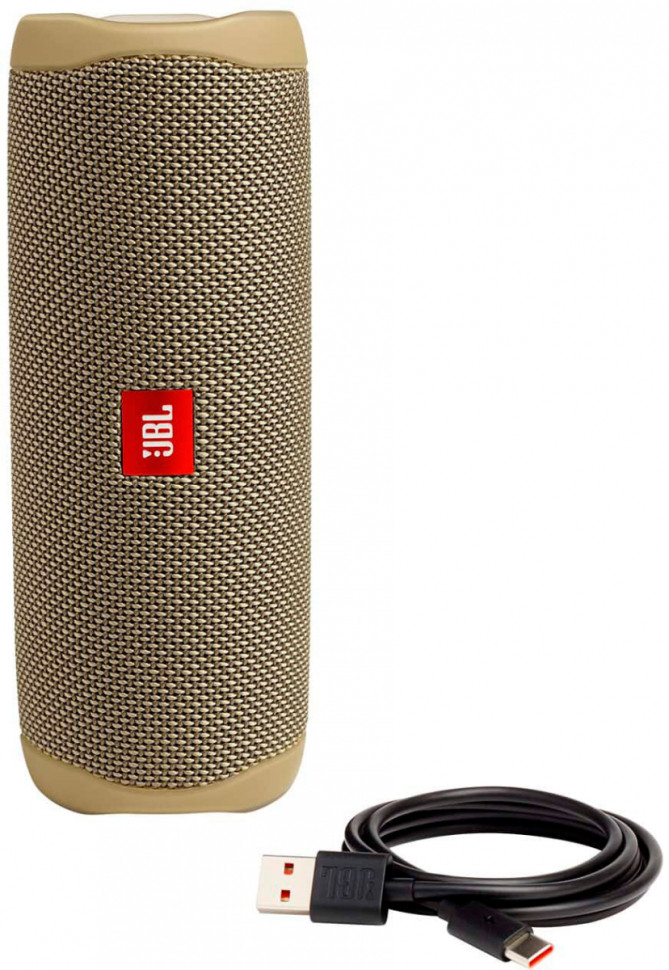 Портативная акустика JBL Flip 5 (Sand)