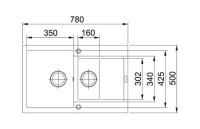Кухонная мойка Franke MRG 651-78 миндаль