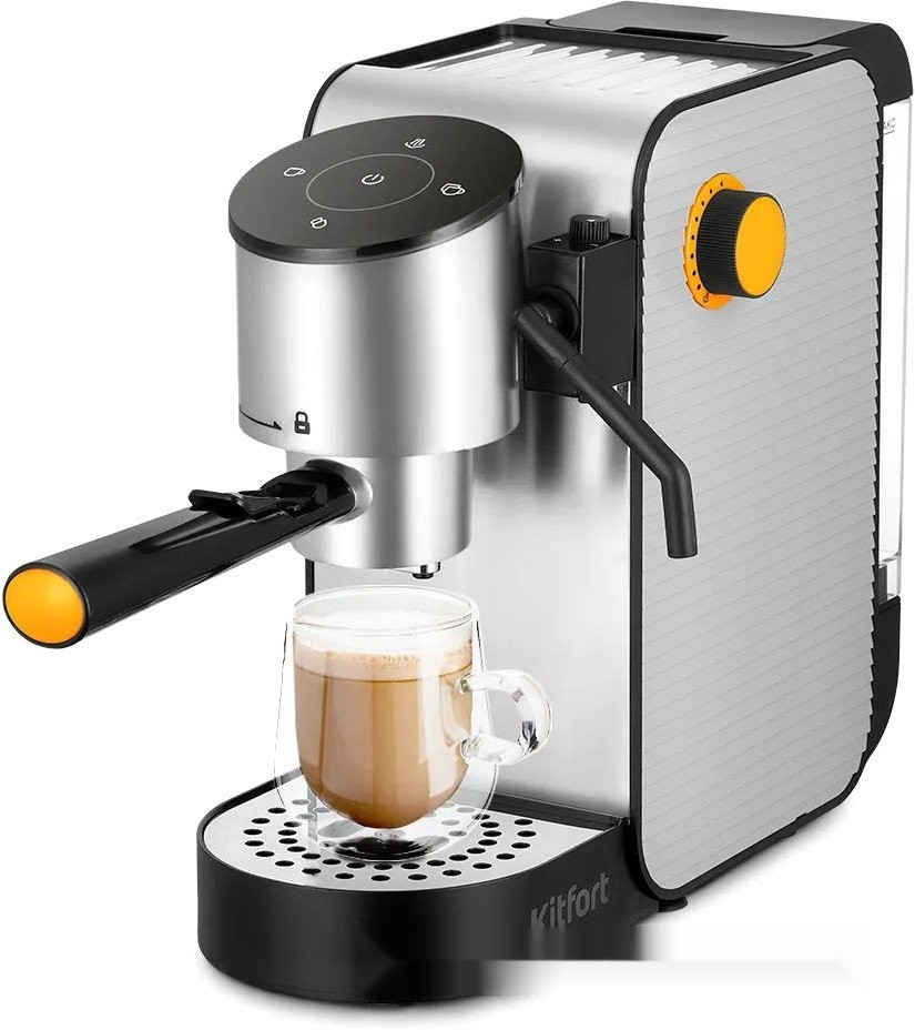 Рожковая кофеварка Kitfort KT-7473