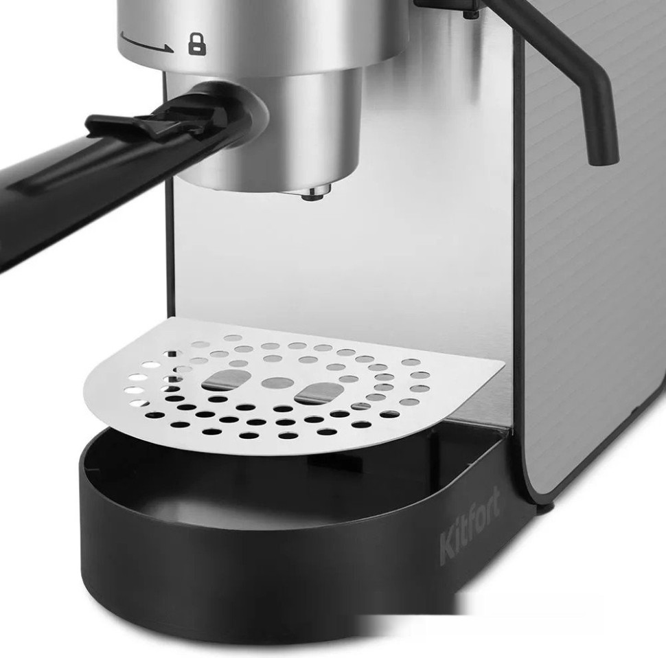 Рожковая кофеварка Kitfort KT-7473 Рожковая кофеварка Kitfort KT-7473