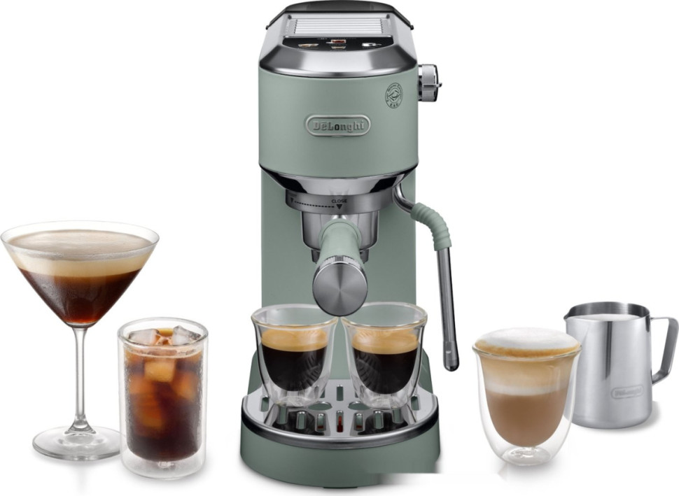 Рожковая кофеварка Delonghi Dedica EC890.GR