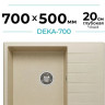 Кухонная мойка Polygran Deka 700 (опал) Кухонная мойка Polygran Deka 700 (опал)