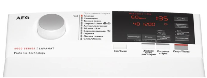 Стиральная машина AEG LTX6GR261 Стиральная машина AEG LTX6GR261