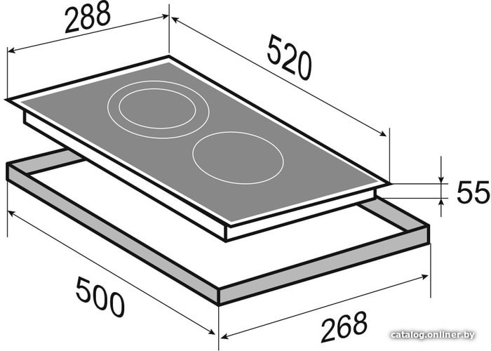 Варочная панель Zigmund & Shtain CI 33.3 W Варочная панель Zigmund & Shtain CI 33.3 W