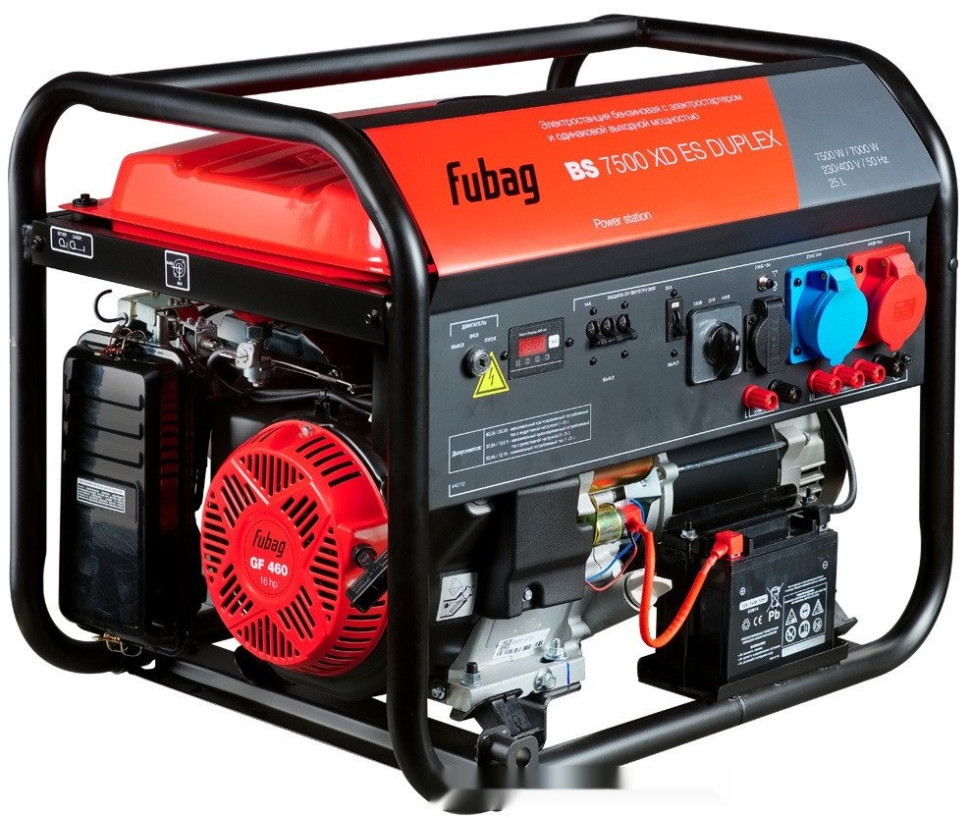 Генератор FUBAG BS 7500 XD ES DUPLEX