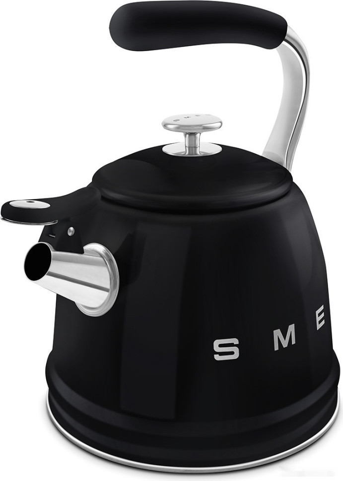 Чайник со свистком Smeg CKLW2001BL