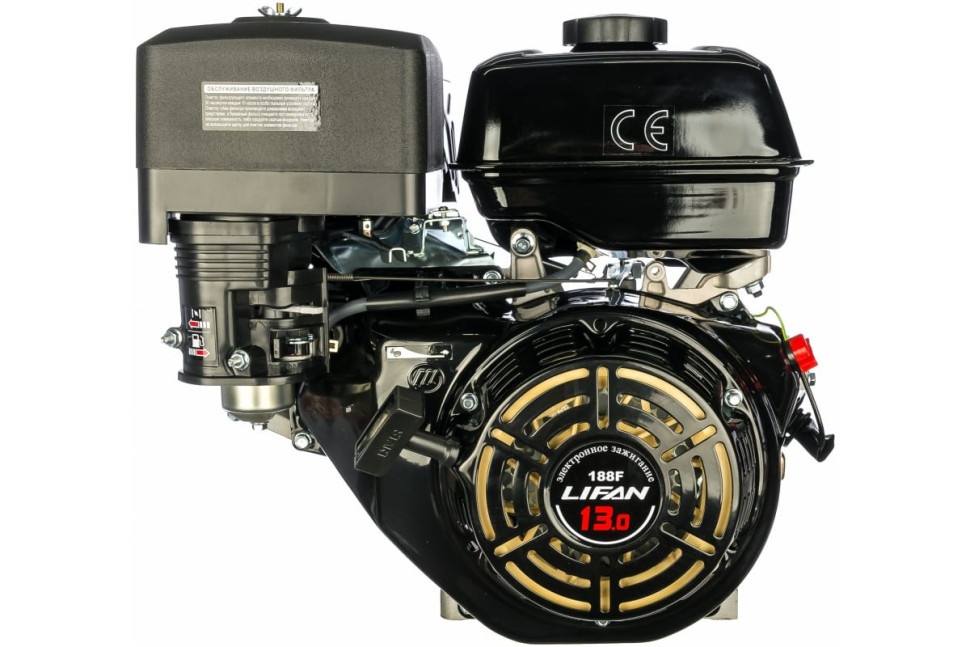 Двигатель Lifan 188F-L (без катушки, 13 л.с.) Двигатель Lifan 188F-L (без катушки, 13 л.с.)