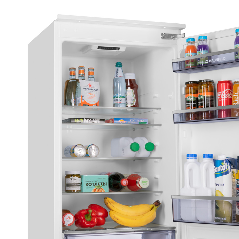 Встраиваемый холодильник Maunfeld MBF177SWGR Встраиваемый холодильник Maunfeld MBF177SWGR