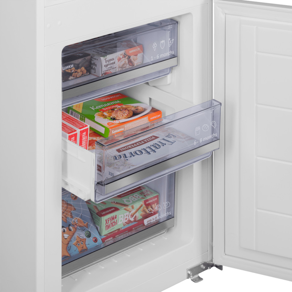 Встраиваемый холодильник Maunfeld MBF177SWGR Встраиваемый холодильник Maunfeld MBF177SWGR