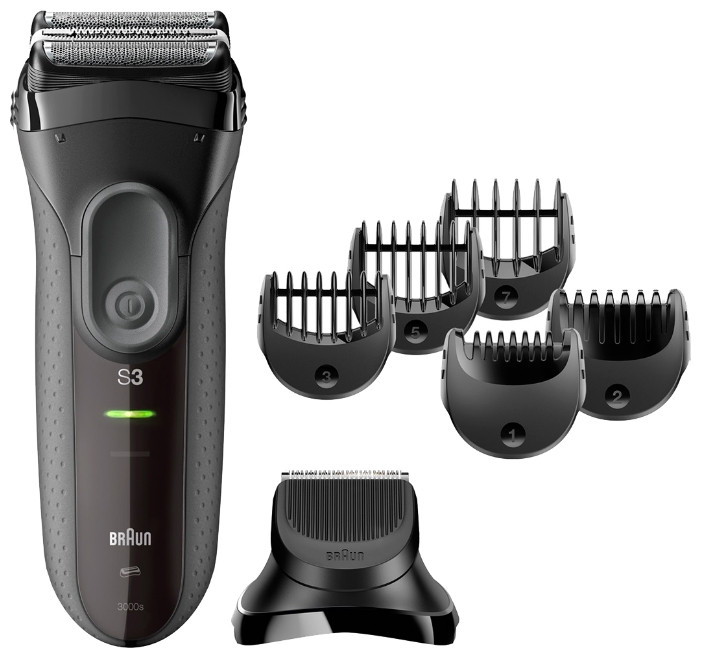 Электробритва мужская Braun 3000BT Series 3 Shave&Style