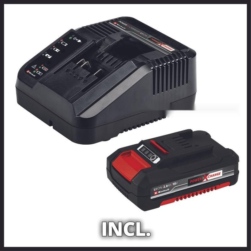 Дрель-шуруповерт Einhell E-CD 18/45 3X-Li 4513990 (с 1-им АКБ, кейс)