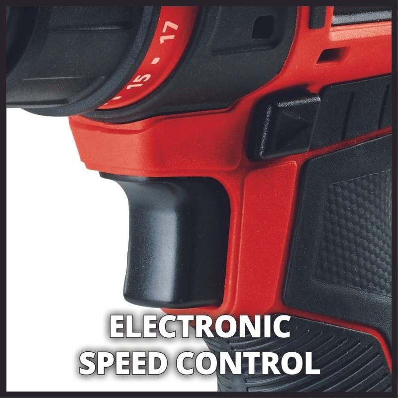 Дрель-шуруповерт Einhell E-CD 18/45 3X-Li 4513990 (с 1-им АКБ, кейс)