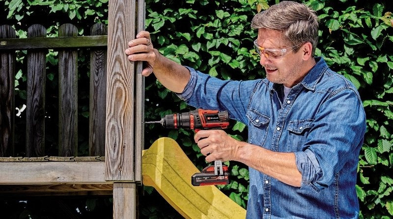 Дрель-шуруповерт Einhell E-CD 18/45 3X-Li 4513990 (с 1-им АКБ, кейс)