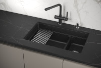 Кухонная мойка Granula KS-7304 (шварц)