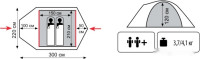 Палатка Tramp Mountain 2 v2