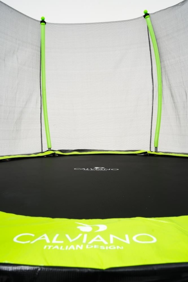 Батут Calviano Outside Master Green 252 см - 8ft (внешняя сетка, с лестницей) Батут Calviano Outside Master Green 252 см - 8ft (внешняя сетка, с лестницей)