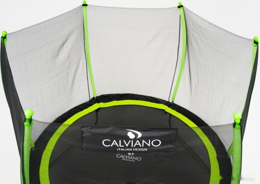 Батут Calviano Outside Master Green 252 см - 8ft (внешняя сетка, с лестницей) Батут Calviano Outside Master Green 252 см - 8ft (внешняя сетка, с лестницей)