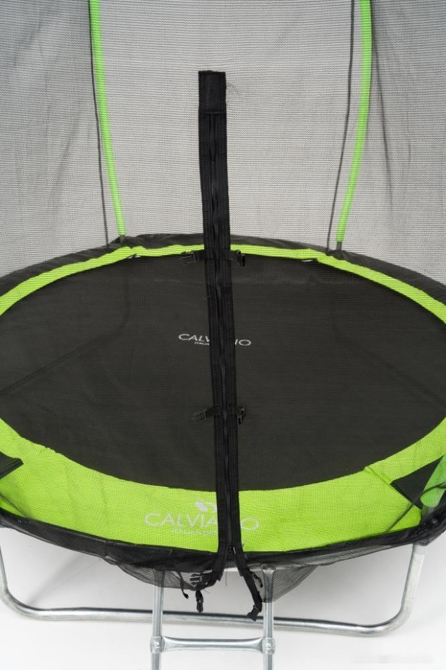 Батут Calviano Outside Master Green 252 см - 8ft (внешняя сетка, с лестницей) Батут Calviano Outside Master Green 252 см - 8ft (внешняя сетка, с лестницей)