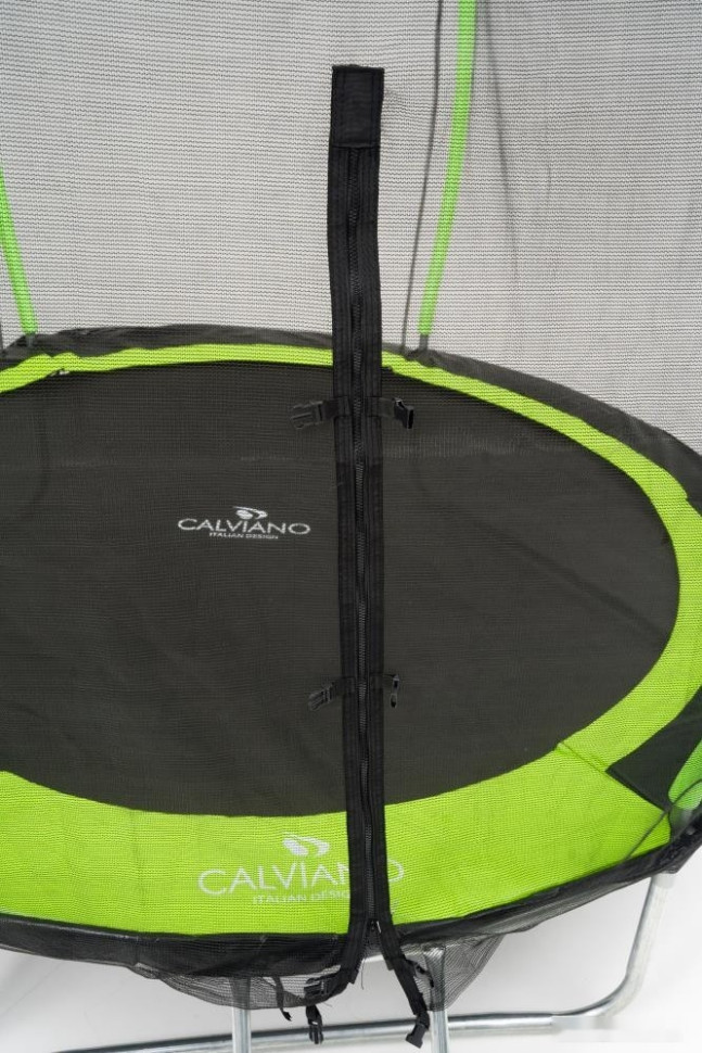 Батут Calviano Outside Master Green 252 см - 8ft (внешняя сетка, с лестницей) Батут Calviano Outside Master Green 252 см - 8ft (внешняя сетка, с лестницей)