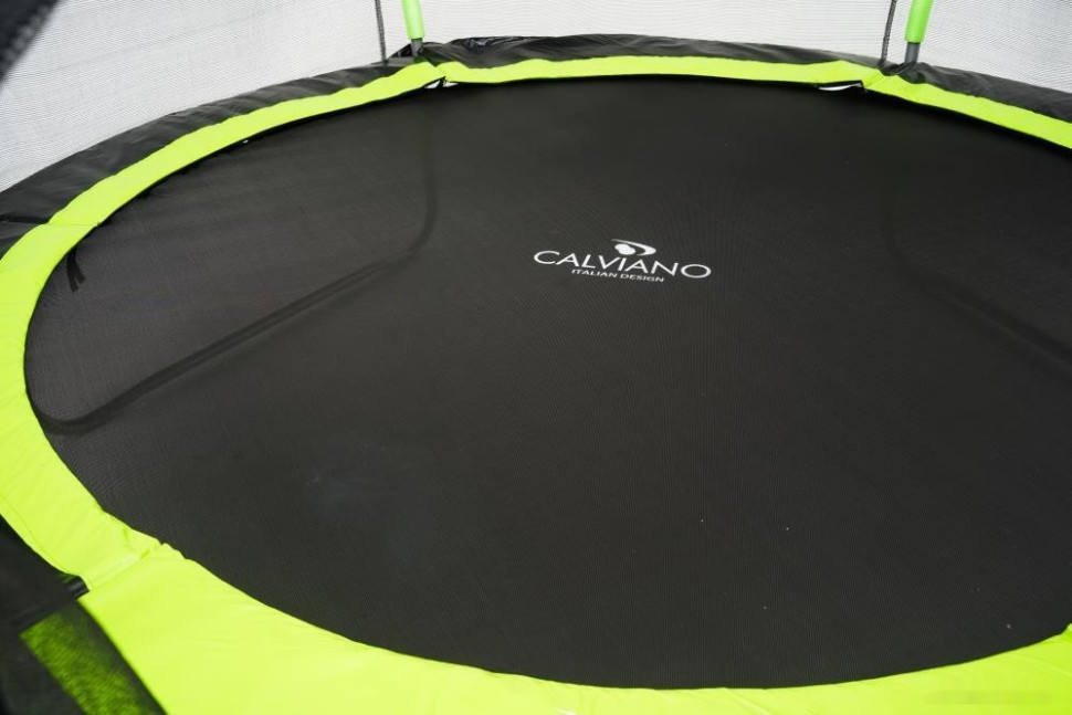 Батут Calviano Outside Master Green 252 см - 8ft (внешняя сетка, с лестницей) Батут Calviano Outside Master Green 252 см - 8ft (внешняя сетка, с лестницей)