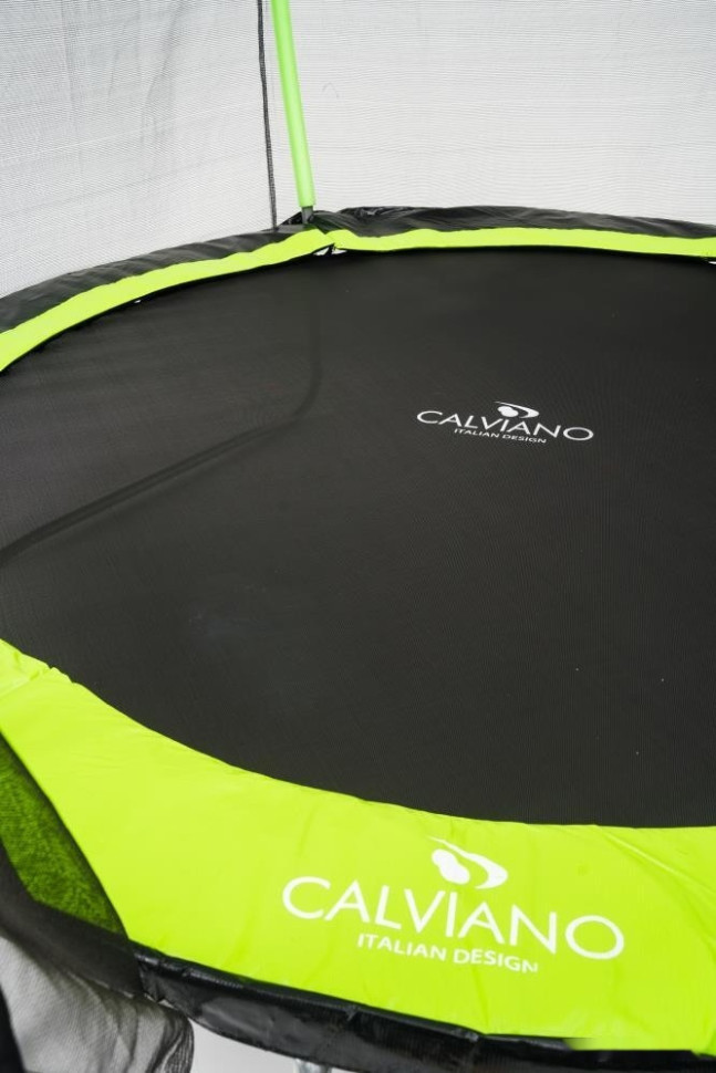 Батут Calviano Outside Master Green 252 см - 8ft (внешняя сетка, с лестницей) Батут Calviano Outside Master Green 252 см - 8ft (внешняя сетка, с лестницей)