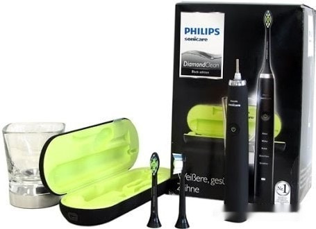 Электрическая зубная щетка Philips DiamondClean Black (HX9352/04)