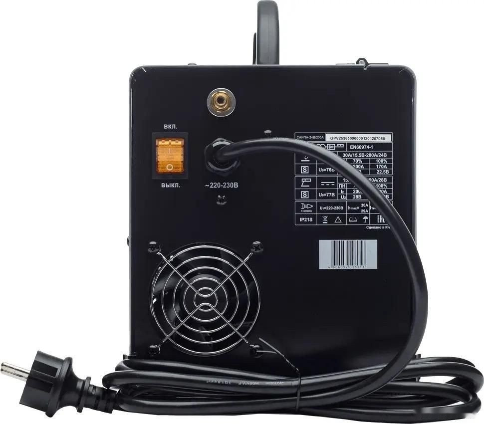 Сварочный инвертор Ресанта САИПА-24В/200А Сварочный инвертор Ресанта САИПА-24В/200А