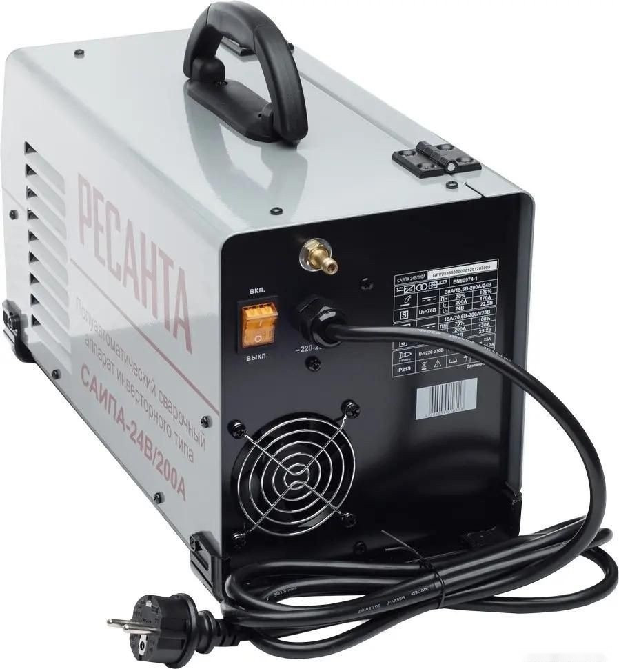Сварочный инвертор Ресанта САИПА-24В/200А Сварочный инвертор Ресанта САИПА-24В/200А