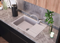 Кухонная мойка Quartz Bond 740 (уголь)