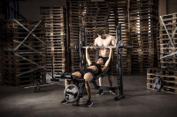 Силовая скамья Tunturi Half Smith SM60