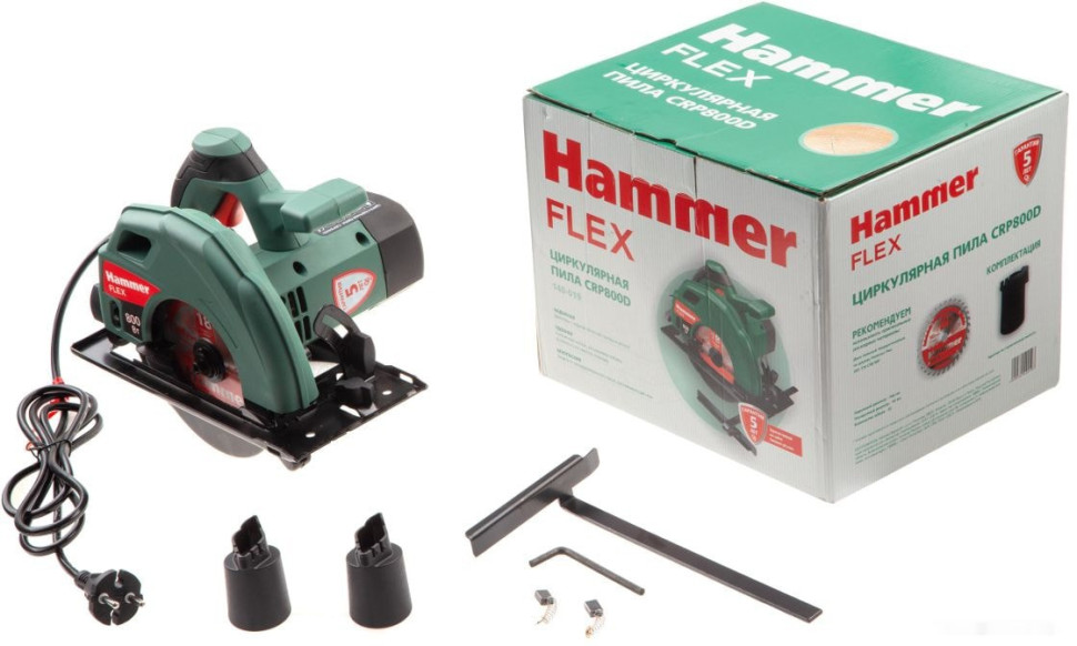 Дисковая (циркулярная) пила Hammer CRP800D Flex