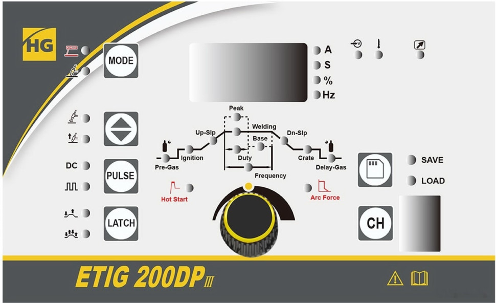 Сварочный инвертор Hugong ETIG 200DP III Сварочный инвертор Hugong ETIG 200DP III
