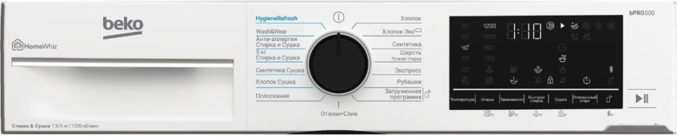 Стиральная машина Beko B3DFR57H22W Стиральная машина Beko B3DFR57H22W