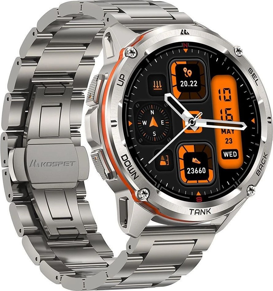 Умные часы Kospet Tank T3 Ultra Special Edition (серебристый) Умные часы Kospet Tank T3 Ultra Special Edition (серебристый)