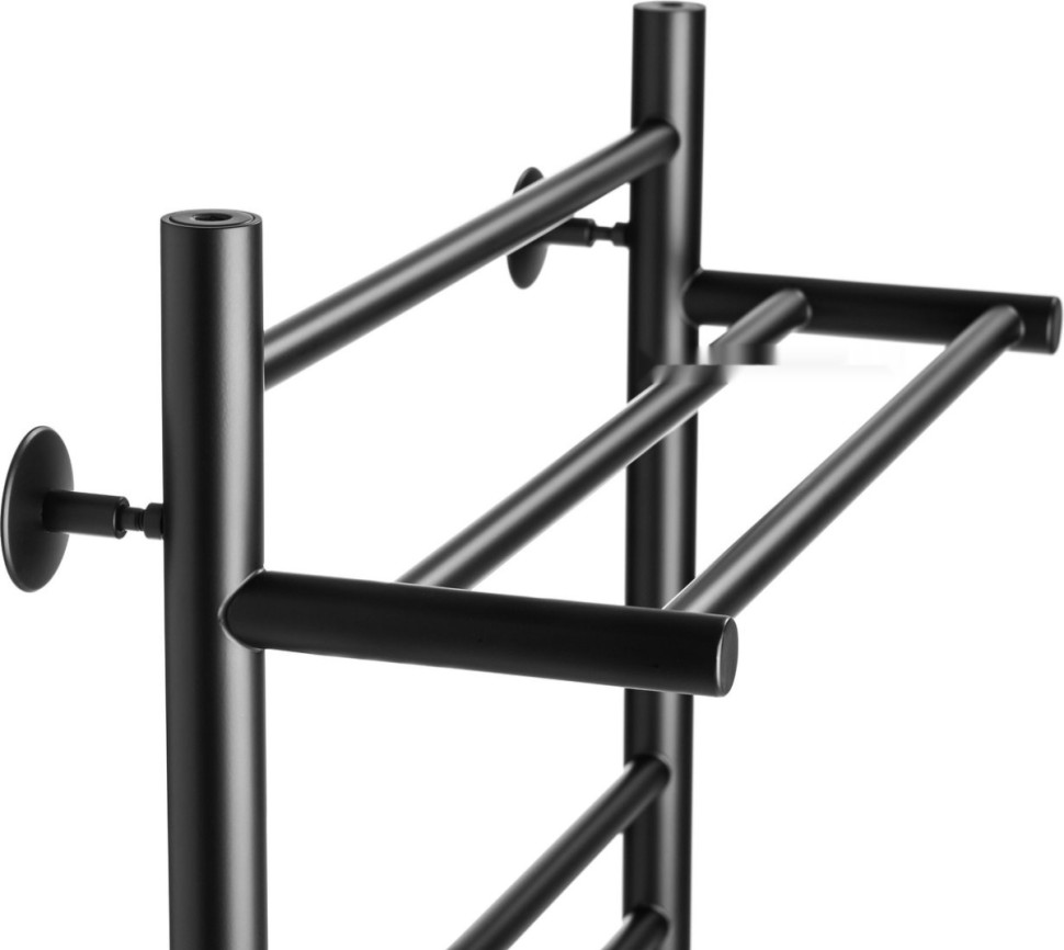 Полотенцесушитель Ростела Свирель V+ 500x700/8 1" (Ral 9005, нижнее подключение) Полотенцесушитель Ростела Свирель V+ 500x700/8 1" (Ral 9005, нижнее подключение)