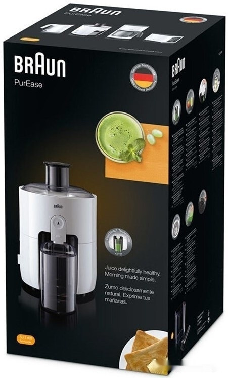 Соковыжималка Braun SJ3100 (белый) Соковыжималка Braun SJ3100 (белый)