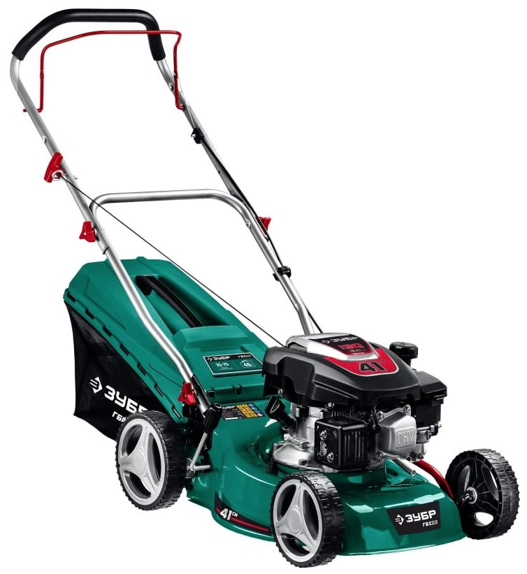 Бензиновая газонокосилка ЗУБР ГБ-410 Бензиновая газонокосилка ЗУБР ГБ-410