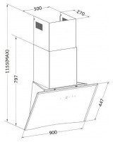 Вытяжка Germes Aura 90 (белая)