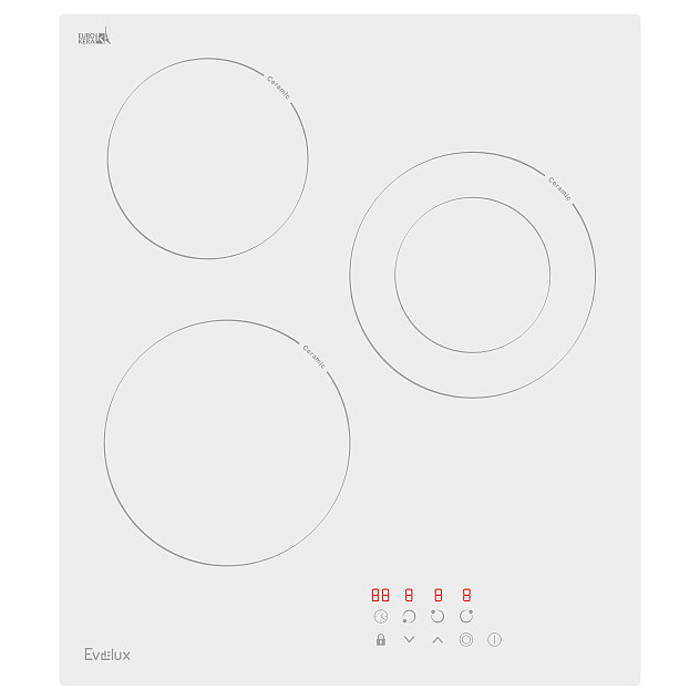 Варочная панель Evelux HEV 431 W Варочная панель Evelux HEV 431 W