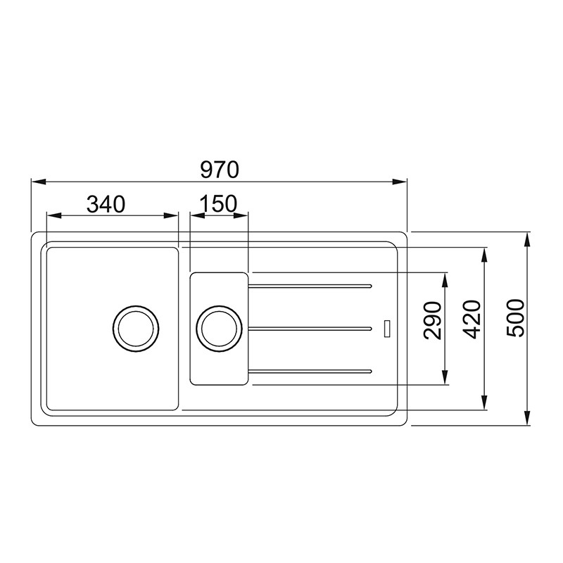 Кухонная мойка Franke BFG 651 бежевый Кухонная мойка Franke BFG 651 бежевый