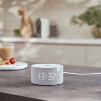 Умная колонка Яндекс Станция Мини 2 с часами (серый) YNDX-00020G